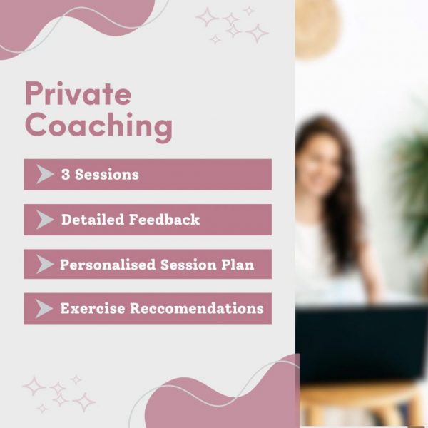 3 session coaching package